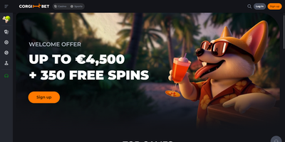 Aperçu du site Corgibet