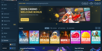معاينة FortuneJack للموقع