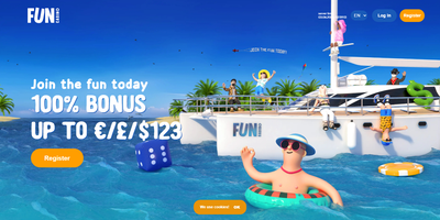 Prévia do site de Fun