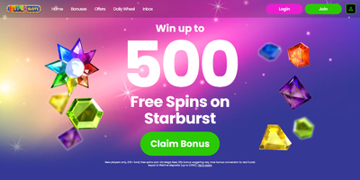 Prévia do site de Hyper Slots
