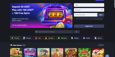 mBitCasino predogled spletnega mesta