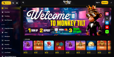 Anteprima del sito MonkeyTilt