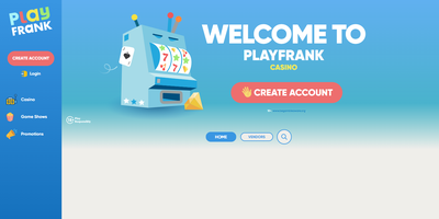 PlayFrank のサイトプレビュー
