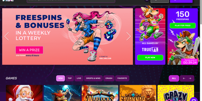 Vibe websted forhåndsvisning
