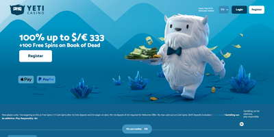 Yeti sitevoorbeeld